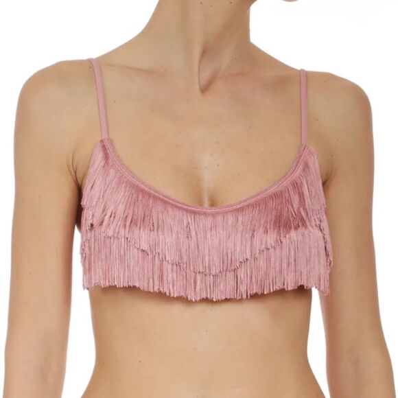 NWT Stella McCartney Fringed Layered Swim Separates Made in Italy Bikini Top M - Picture 3 of 9